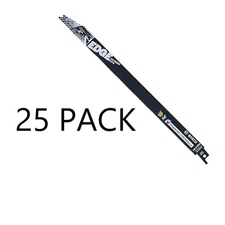 Bosch 25 Pack of Genuine 12-Inch 9/12 TPI Recip Saw Blades, RFM12V‑25PK