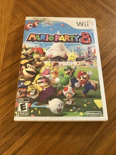 Nintendo Mario Party 8 Nintendo Wii Party NTSC-U/C w/ Case & Manual