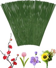 26 Gau Green Floral Wire Stems for Artificial Flower Making, Flexible