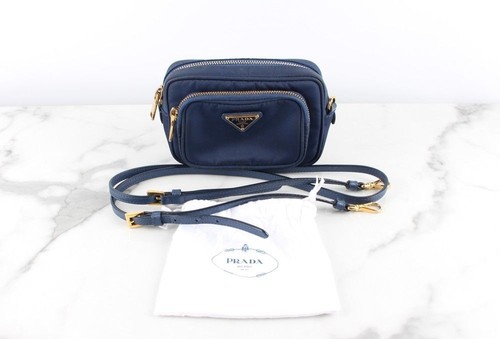 Prada Navy Crossbody Bag 12345 42494821 - Bild 2 von 8