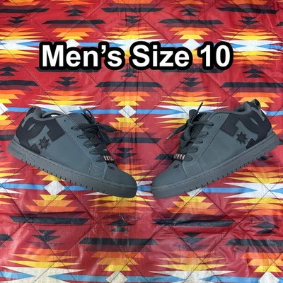 DC Shoe Court Graffik Gray Men s Size 10 300529 Skateboarding Shoes
