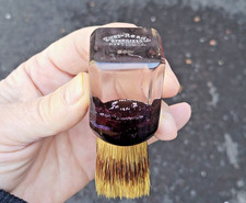 Vintage Ever Ready Lucite Shaving Brush 500F c1950s NICE Barber