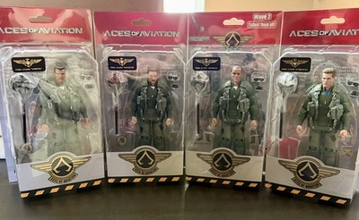 Ramen Toy Aces of Aviation Wave 2 Complete Set Goose Iceman Viper Jester MIB