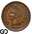 1907 Indian Head Cent Penny
