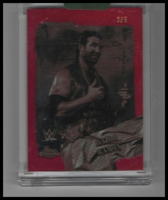 2025 Topps Chrome WWE x Cactus Jack #RDR-20 Razor Ramon Rodeo Rebels Red #/5