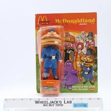 Big Mac Officer McDonaldland 1976 Remco McDonald's Action Figure NEW SEALED