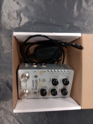 MOOER Groove Looper Guitar Pedal Drum Machine Stereo 140 Min Loops 121 Groove FX