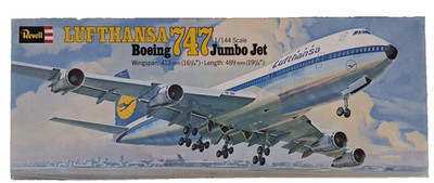 Boeing B747 Jumbojet Lufthansa Revell 1:144 Nr. H176