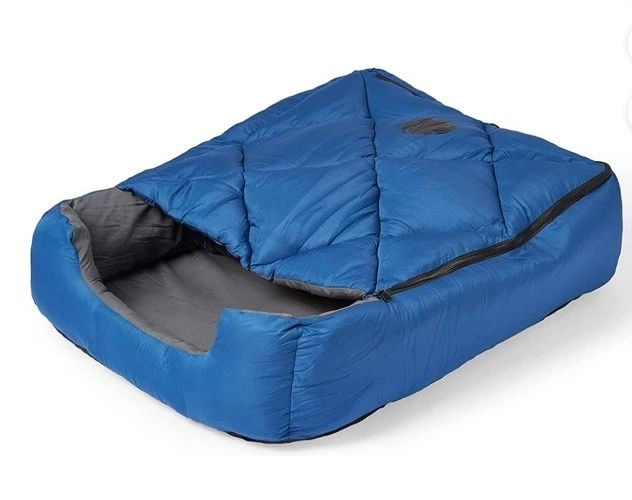 Omnicore Designs Small Blue Sleeping Bag for Camping for pets Lightweight