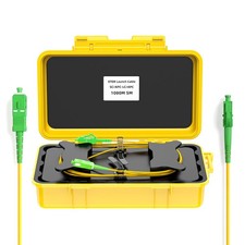 OTDR Launch Cable Test Box, SC/APC-LC/APC 1000M OTDR Dead Zone Eliminator SM