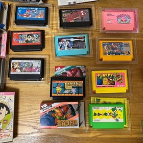 Nintendo Famicom Game Collection Japan Mario Dragon Quest Tetris Kirby