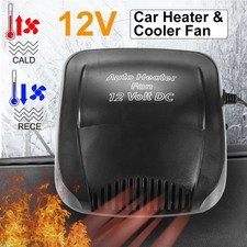 12V Plug In Cigarette Lighter Car Electric Heater Cooler Fan Defroster Demister