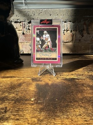Rare Leaf Joe Montana Auto 4/7 Can t Find Another On eBay!