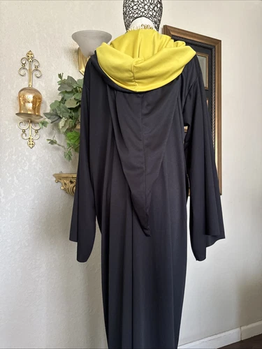 Unisex Adult Hogwarts Cloack Robe Deluxe Harry Potter Wizard Costume Underboss - Picture 9 of 12