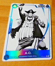 ONE PIECE ENGLISH CARD HOLO GAME CARTE A.O ST22-014 ALT NM