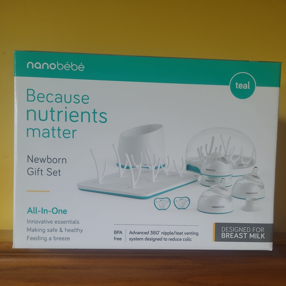 Nanobebe Newborn 25 piece Gift Set Brand New and sealed