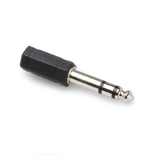 Hosa 3.5mm TRSF to 1/4" TRSM Headphone Adaptor, Inline - GPM-103