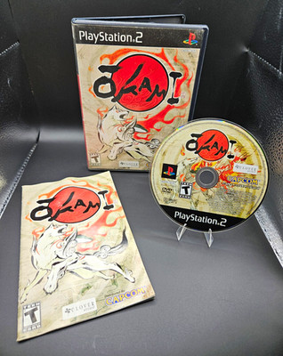 Capcom Okami (2006) PS2 CIB Complete W/ Manual NTSC-U/C T-Teen