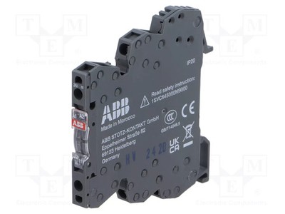 6A 6A/250VAC Relais: Schnittstellen USpule: 24VDC SPDT