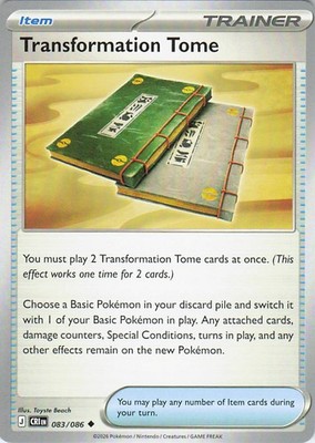 Transformation Tome Uncommon ME04: Chaos Rising 083/086 NM