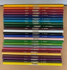 Arts & Crafts Lot of Prang Artist Colored Pencils #1-24 Colors Set