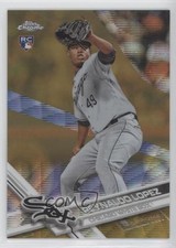 2017 Topps Chrome Gold Wave Refractor 45/50 Reynaldo Lopez #163 2x6