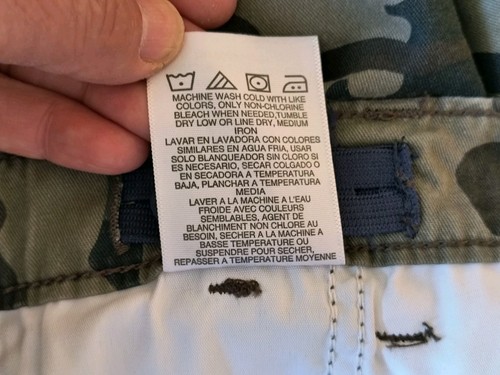 Wrangler Camo Cargo Pant Boys Youth 16 Husky - Picture 6 of 12
