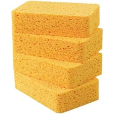 4 PCS X Extra Thick and Large Cellulose Sponges, Kitchen Sponges, Commercial