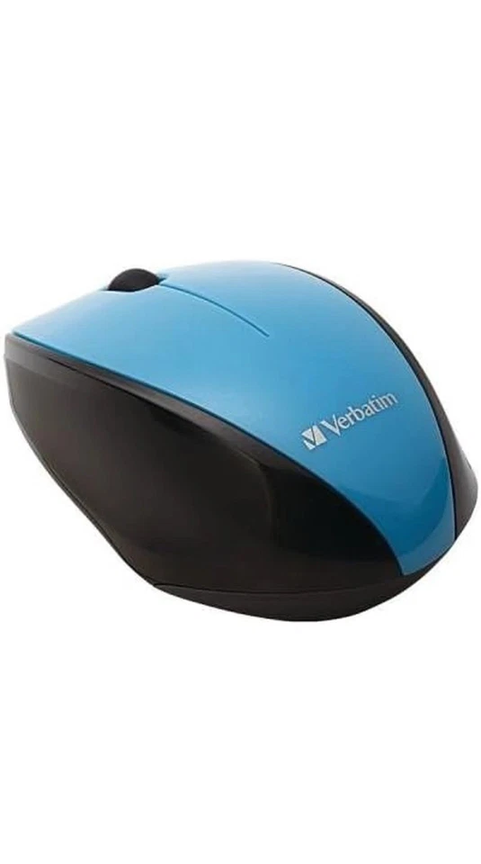 Verbatim Wireless Mouse Multi-Trac Blue LED Model 97993 USB Nano Mini Receiver - Image 3 of 3