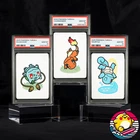 PSA 10 2025 Pokemon Taruka BULBASAUR CHARMANDER SQUIRTLE Sequential SET