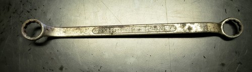 Vintage Dreadnaught Canada #280 Offset Combination Wrench 3/4" & 25/32" Box End