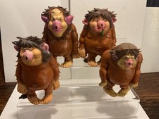 David der Kabauter the Gnome Unieboek Star Toys 4 x Figur BRB: 4 xTroll komplett