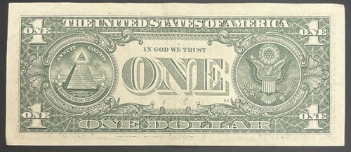 September 16, 1956 (F 16091656*) BIRTHDAY Note $1 One Dollar Bill LOW 250K RUN!! - Picture 3 of 3