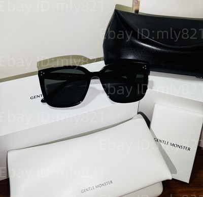 Gentlemonster Sunglasses palette 01 Black Frame Black Lenses