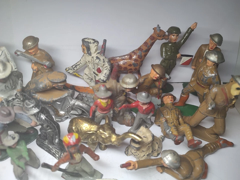 Barclay, Manoil, etc. Lote de soldados de juguete y más Foto 4 de 4