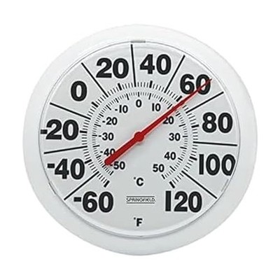 Indoor Outdoor Thermometer Wireless Digital Temperature Gauge Large Dial