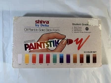 Shiva Artist's Paintstik Student Grade Solid Paint Stick Set 