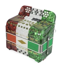 SofiaMari SMTT-3412 2-Tone Accordion Red/White/Green Fa/Mi?