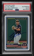 PSA/DNA 2023 Panini USA Baseball Stars & Stripes Dylan Crews #86 16kt
