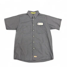 Vintage Red kap workwear shirt Sz:L