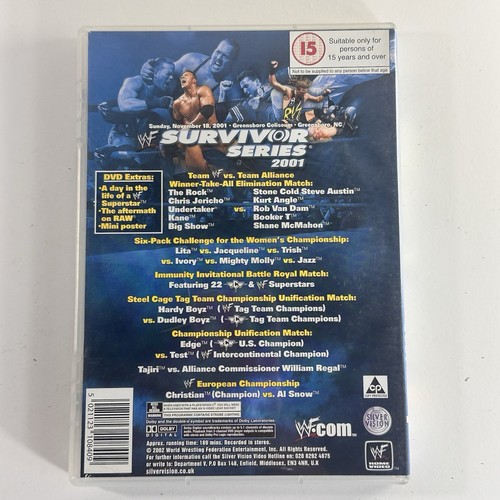WWF: Survivor Series - Team WWF vs. Team Alliance - Winner Take All (DVD, 2001) - Bild 3 von 6