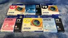 All Expired Set of 6 Genuine Epson 79 Ink Cartridges
