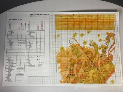3 Dimensions Counted Cross Stitch Stocking Patterns NUR ANLEITUNG - AS IS - Bild 14 von 16