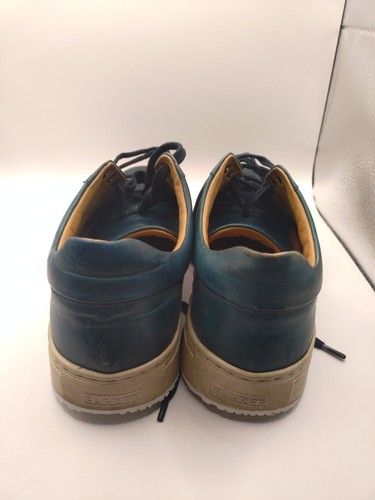 Barker Sam Mens Trainers UK Size 9 Dark Teal PT No 474856 ( New Soles ) - Picture 4 of 22
