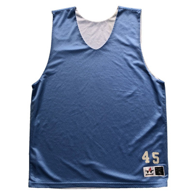 Alleson Athletic Mesh Basketball Träger Weste Trikot Gr. Herren 2XL hellblau weiß