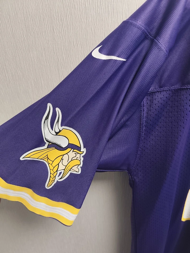 Camiseta Randy Moss #84 NIKE Minnesota Vikings púrpura talla grande Foto 2 de 4