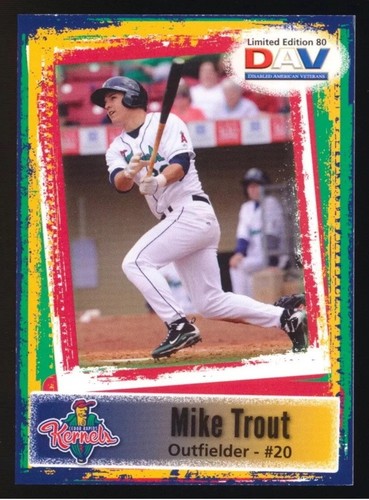 2011 Mike Trout DAV Cedar Rapids Kernels RC Complete *Sealed Set* - RARE SSP - Picture 2 of 3