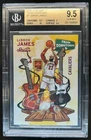 2016-17 Panini Studio LeBron James From Downtown! SP #FD7 Cavaliers BGS 9.5
