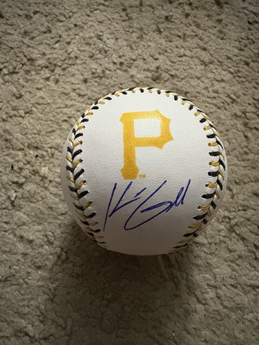 KONNOR GRIFFIN FIRMADO PITTSBURGH PIRATES RAWLINGS MLB BÉISBOL COSIDO CERTIFICADO DE AUTENTICIDAD JSA - Imagen 2 de 5