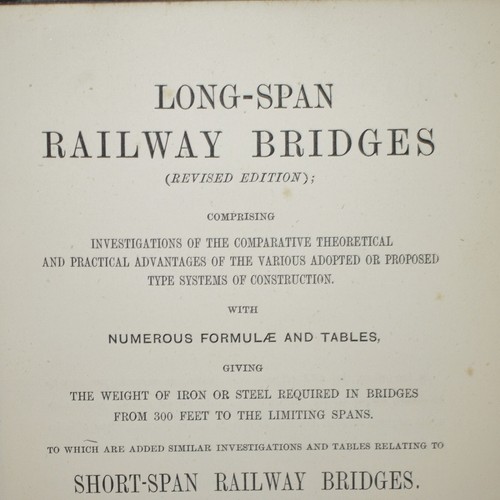 B Baker Long-Span Railway Bridges 1873 - Foto 2 di 7